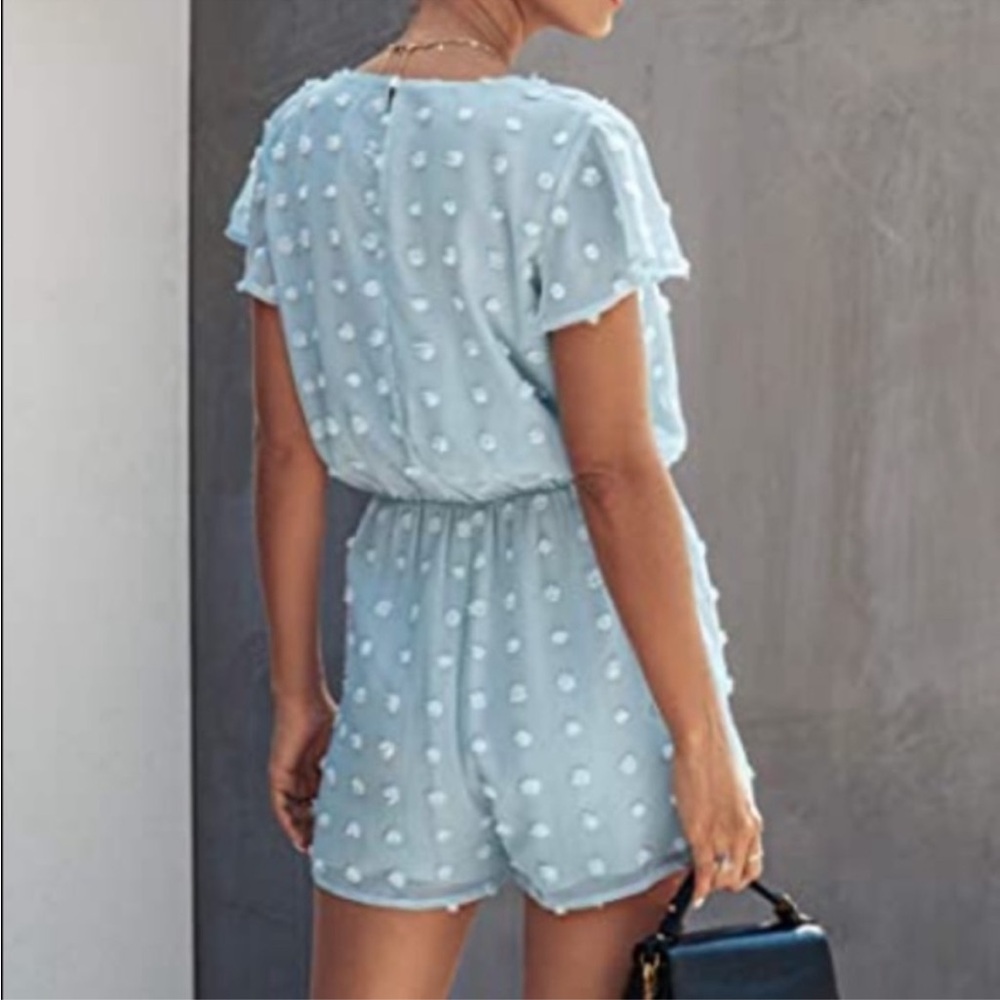 Light Blue Romper - Picture 3 of 8